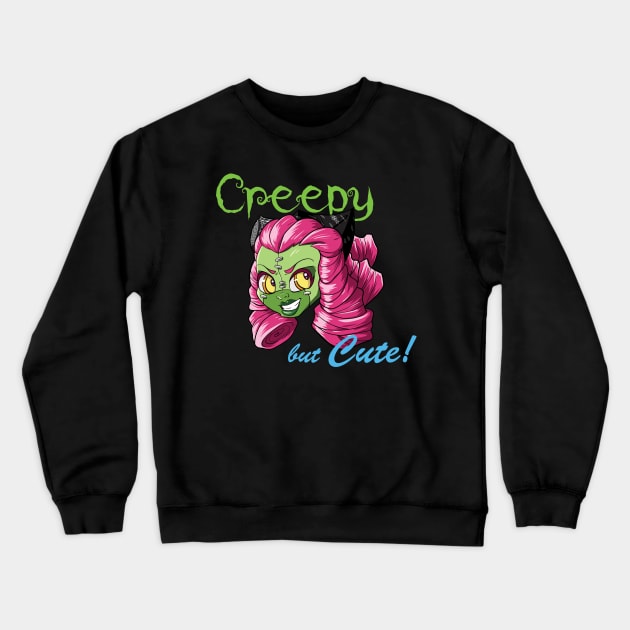 Creepy but cute! Crewneck Sweatshirt by Sontrowa